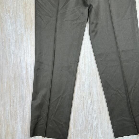 Brooks Brothers Madison Fit Classic Flat Front Wool Blend Dress Pants 36x32 - Picture 4 of 15